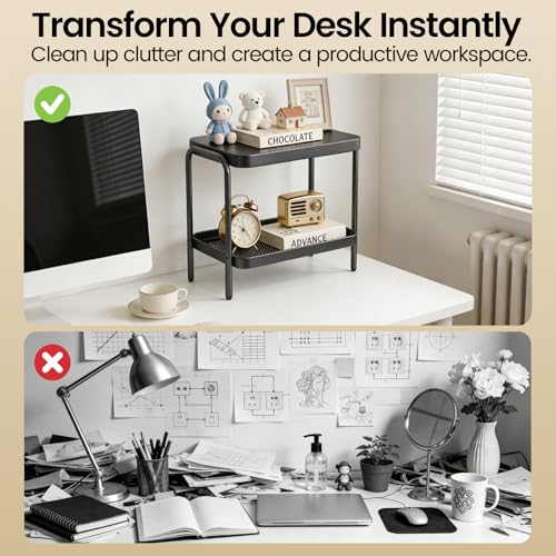 53% Off NobleForm Narrow Side Table with Storage Shelves - Image 4