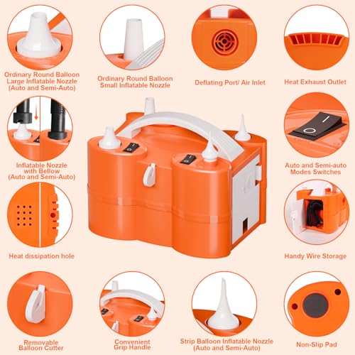 3-in-1 Electric Balloon Pump at 40% Off – Use Code K6SFKT6E - Image 5