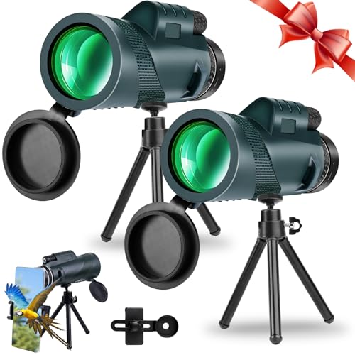 76% Off 80x100 Binoculars 2-Pack with Phone Mount & Tripod - Image 2