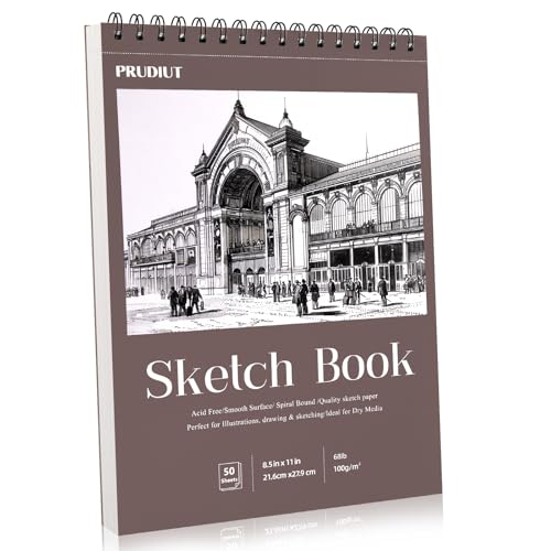 13% Off 8.5x11 Sketchbook – 50 Sheets, Acid-Free Paper - Image 2