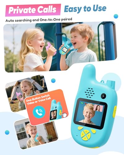 Save 45% on Careenoah 2 Pack Kids Video Walkie Talkies - Image 5