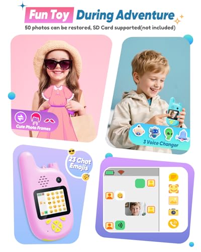 Save 45% on Careenoah 2 Pack Kids Video Walkie Talkies - Image 6